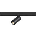 SLV track spot NUMINOS� S TRACK 48V DALI controllable IP20, chrome, black dimmable