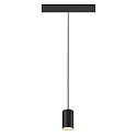 SLV LED Pendelleuchte NUMINOS� XS TRACK 48V, 40�, 8,7W, CRI90, DALI, IP20, 2700K, 650lm, schwarz/wei�