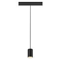 SLV LED Pendelleuchte NUMINOS� XS TRACK 48V, 40�, 8,7W, CRI90, DALI, IP20, 3000K, 700lm, schwarz/wei�