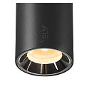 SLV LED Pendelleuchte NUMINOS� XS TRACK 48V, 40�, 8,7W, CRI90, DALI, IP20, 3000K, 700lm, schwarz/chrom
