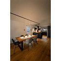 SLV LED Pendelleuchte NUMINOS� XS TRACK 48V, 55�, 8,7W, CRI90, DALI, IP20, 3000K, 690lm, schwarz/schwarz