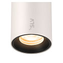 SLV LED Pendelleuchte NUMINOS� XS TRACK 48V, 40�, 8,7W, CRI90, DALI, IP20, 3000K, 670lm, wei�/schwarz