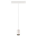 SLV LED Pendelleuchte NUMINOS� XS TRACK 48V, 40�, 8,7W, CRI90, DALI, IP20, 3000K, 670lm, wei�/schwarz