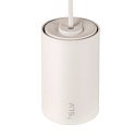 SLV LED Niedervolt-Schienen Pendelleuchte NUMINOS� XS, 48V, 8.7W 4000K 40�, DALI 2 dimmbar, matt wei� / innen gl�nzend chrom