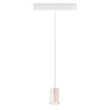SLV pendant luminaire NUMINOS� XS 48V 55� for VDU workstation, DALI controllable IP20, white matt dimmable