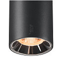 SLV LED Pendelleuchte NUMINOS� S TRACK 48V, 55�, 16W, CRI90, DALI, IP20, 2700K, 980lm, schwarz/chrom