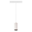 SLV LED Pendelleuchte NUMINOS� S TRACK 48V, 55�, 16W, CRI90, DALI, IP20, 2700K, 980lm, wei�/chrom