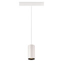 SLV pendant luminaire NUMINOS� S TRACK 48V DALI controllable IP20, black, white dimmable