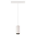 SLV pendant luminaire NUMINOS� S TRACK 48V DALI controllable IP20, chrome, white dimmable