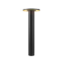 outdoor floor lamp I-RING round, switchable, with diffuser, cardanic swivelling IP65, anthracite 