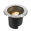 floor recessed luminaire DASAR� XL round, swivelling, DALI controllable, passable IP65 / IP67, stainless steel dimmable