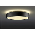 SLV wall and ceiling luminaire MEDO� PRO 40 round IP50, black dimmable