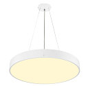 SLV wall and ceiling luminaire MEDO� PRO 60 round, DALI controllable IP50, white dimmable