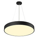 wall and ceiling luminaire MEDO� PRO 60 round IP50, black dimmable