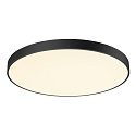 SLV ceiling luminaire MEDO� PRO 90 round, DALI controllable, CCT Switch, UGR < 19 IP50, black dimmable