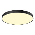 ceiling luminaire MEDO� PRO 90 round, DALI controllable, CCT Switch, UGR < 19 IP50, black dimmable