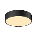 wall and ceiling luminaire MEDO� 30 round, CCT Switch, direct / indirect IP50, black dimmable