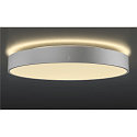 SLV LED Wand-/Deckenleuchte MEDO� 60, IP50, Up/Down, � 60cm, 20W 2700/3000/4000K 2100-2350lm 110�, CRI 90, dimmbar, grau