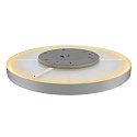 SLV LED Decken-Aufbauleuchte MEDO� 90, IP50, Up/Down, � 90cm, 79W 2700/3000/4000K 8300-9350lm 110�, CRI 90,  dimmbar, grau