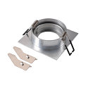 SLV recessed ceiling ring NEW TRIA� 68 square, aluminium