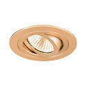 SLV recessed ceiling ring NEW TRIA� 68 round, rose gold