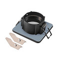 recessed ceiling ring NEW TRIA� 68 square, black