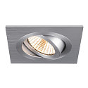 SLV recessed ceiling ring NEW TRIA� 75 square, aluminium