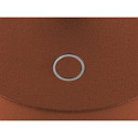 SLV LED Akku-Tischleuchte VINOLINA ONE, IP54, � 14cm Ringform, 2.5W 2700K 125lm, Touch-Dimmer + Ladestation, rost