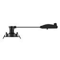 SLV ceiling recessed luminaire NEW TRIA� 68 round GU10 IP20, black