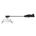 SLV Deckeneinbauleuchte NEW TRIA� 68, quadratisch, GU10, max. 10W, IP20, wei�