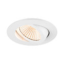 ceiling recessed luminaire NEW TRIA� 68 round IP20, white dimmable