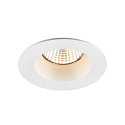 SLV ceiling recessed luminaire NEW TRIA� UNIVERSAL round IP20 / IP65, white dimmable