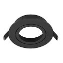 recessed ceiling ring NEW TRIA� 95 round, black