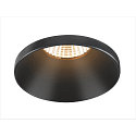 SLV recessed ceiling ring NEW TRIA� 75 round, low, black