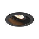 SLV recessed ceiling ring NEW TRIA� 68 round, low, black