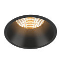 SLV recessed ceiling ring NEW TRIA� 95 round, low, black