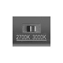 SLV LED Outdoor Deckenaufbauleuchte S-CUBE, IP65 IK04, 15W 2700/3000K (CCT Swich) 1000/1200lm 80�, dimmbar, starr, anthrazit