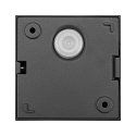 SLV LED Outdoor Deckenaufbauleuchte S-CUBE, IP65 IK04, 15W 2700/3000K (CCT Swich) 1000/1200lm 80�, dimmbar, starr, anthrazit