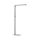SLV floor lamp WORKLIGHT PRO IP20, grey dimmable
