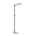 SLV floor lamp WORKLIGHT PRO IP20, grey dimmable