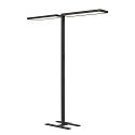 LED Stehleuchte WORKLIGHT PRO, 150W, 4000K, 20000lm, IP20, dimmbar, schwarz