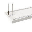 SLV LED Pendelleuchte WORKLIGHT PRO 120, 80� - 115�, 120cm, 50W, 4000K, 6100lm, IP20, DALI dimmbar, wei�