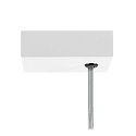 SLV LED Pendelleuchte WORKLIGHT PRO 120, 80� - 115�, 120cm, 50W, 4000K, 6100lm, IP20, DALI dimmbar, wei�