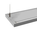 SLV LED Pendelleuchte WORKLIGHT PRO 120, 80� - 115�, 120cm, 50W, 4000K, 6100lm, IP20, DALI dimmbar, grau