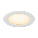 cover DOWNLIGHT V 150 flat, white