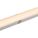 SLV damp-proof luminaire WATERPROOF V 1500 ON-OFF impact resistant, switchable IP66, grey 