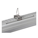 SLV LED Feuchtraum-Wannenleuchte WATERPROOF V 1500 DALI, IP66 IK08, 50W 4000K CRI 80, dimmbar, grau