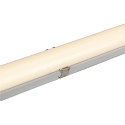 SLV LED Feuchtraum-Wannenleuchte WATERPROOF V 1500 DALI, IP66 IK08, 50W 4000K CRI 80, dimmbar, grau