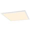 SLV ceiling luminaire PANEL V 625 ON-OFF CCT Switch, switchable IP54 / IP40, white, lacquered 