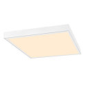 SLV ceiling luminaire PANEL V 625 ON-OFF CCT Switch, switchable IP54 / IP40, white, lacquered 